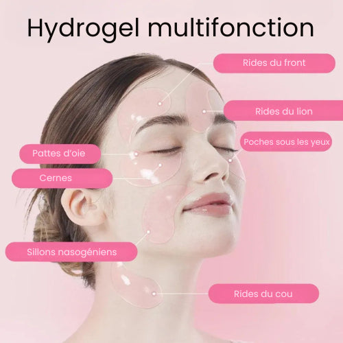 Patchs pour les yeux à base de peptides et de collagène