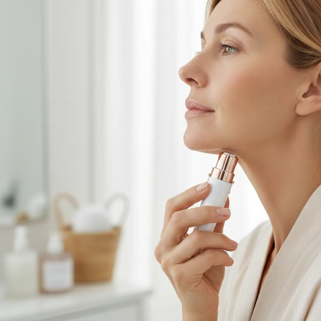 GlowFace™ – Épilateur Facial 2-en-1