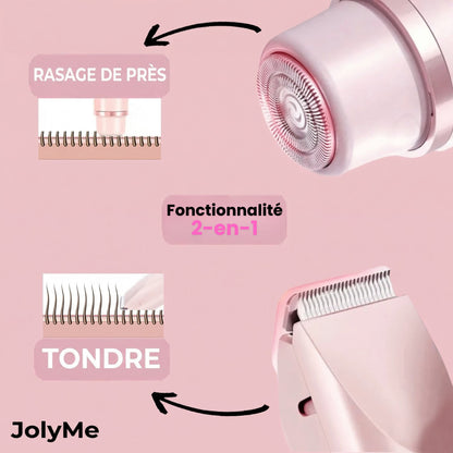 JolyMe™ - Rasoir de sécurité 2-en-1