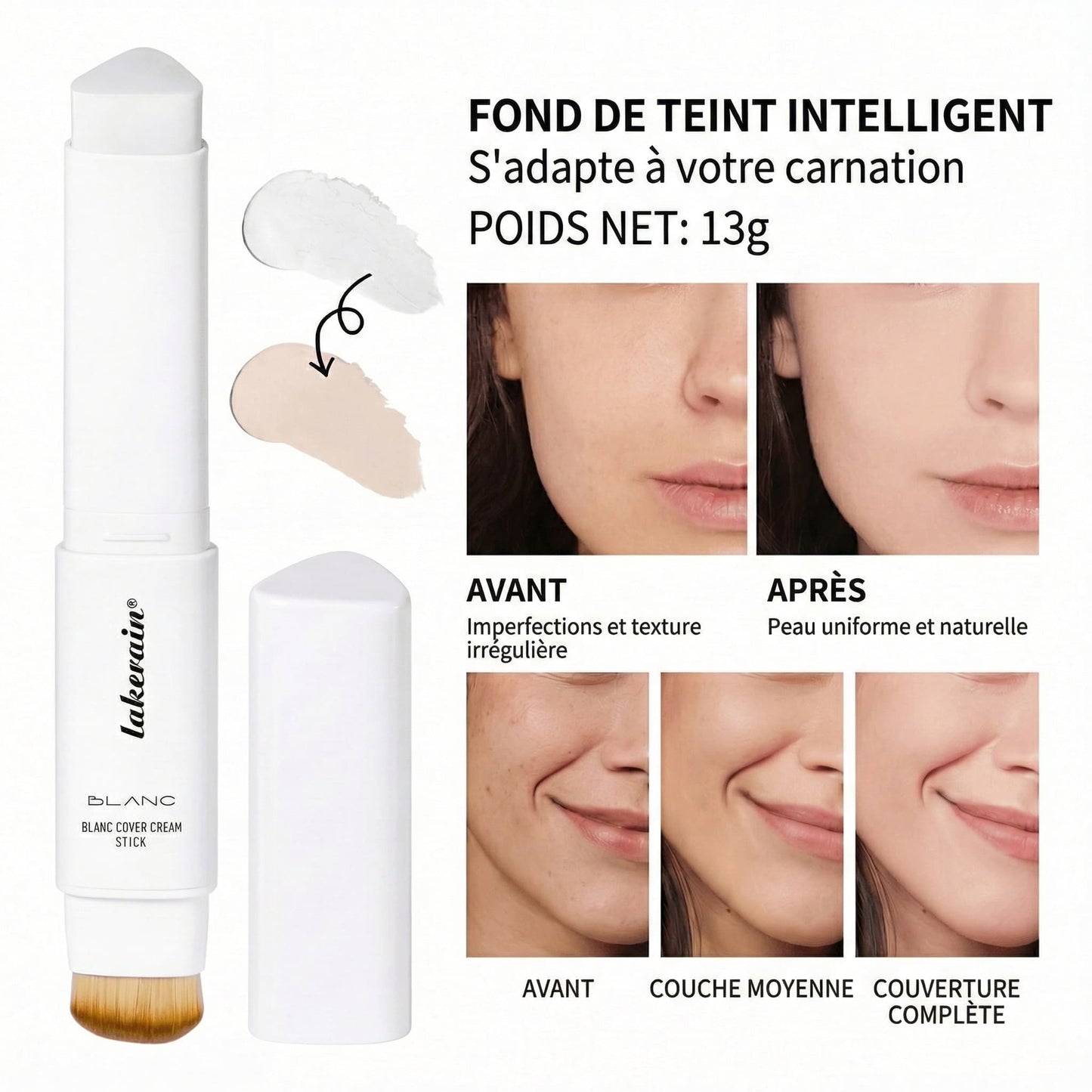 Fond de teint coréen 2 en 1 – Trouvez votre teinte idéale et sublimez votre peau