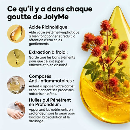 JolyMe™ Pack d'Huile de Ricin
