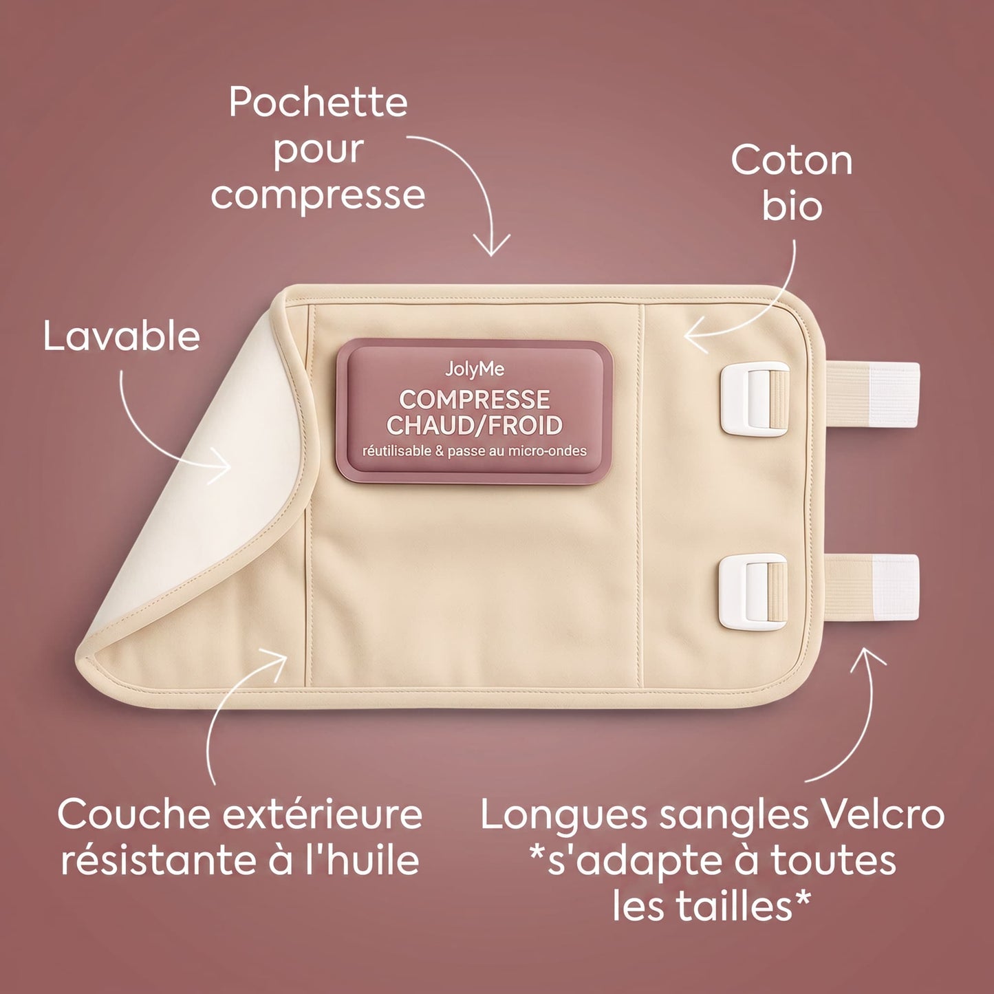 JolyMe™ Pack d'Huile de Ricin