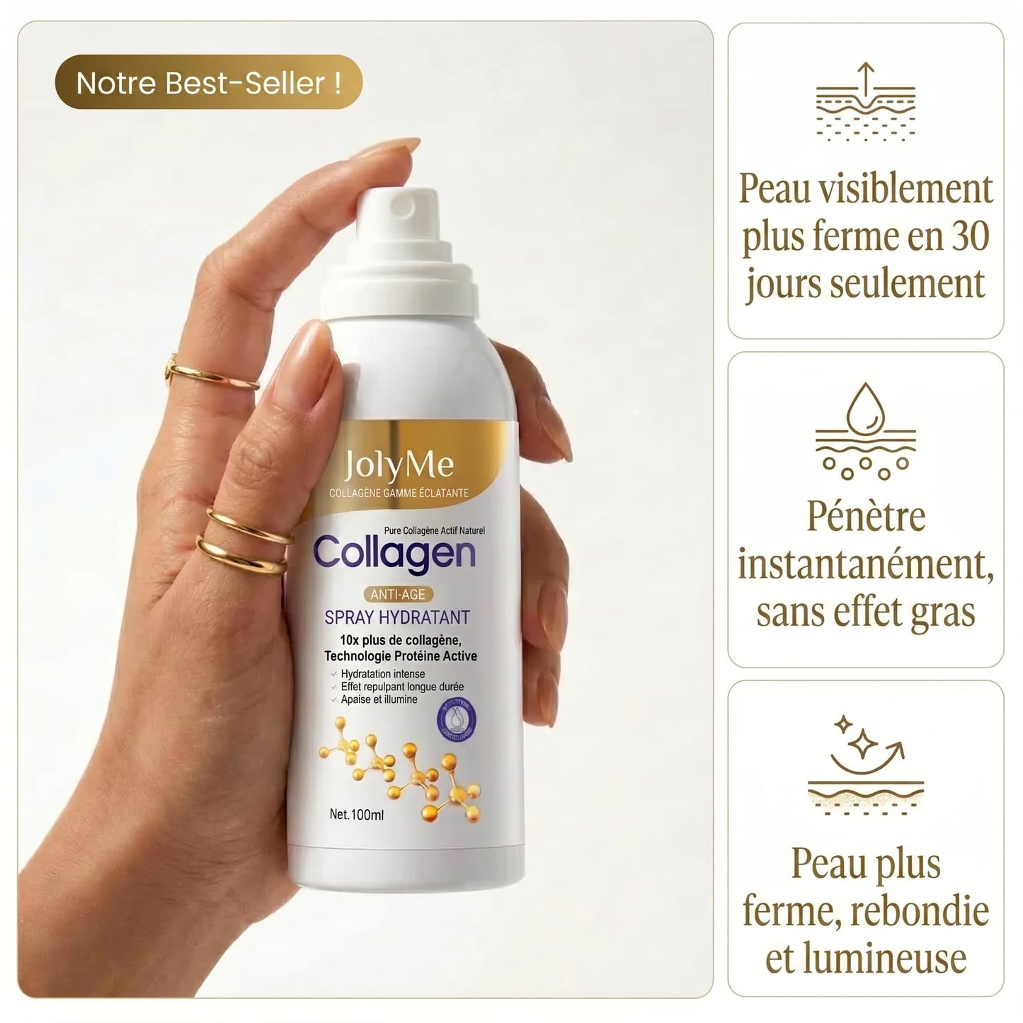 JolyMe™ Spray Raffermissant au Collagène
