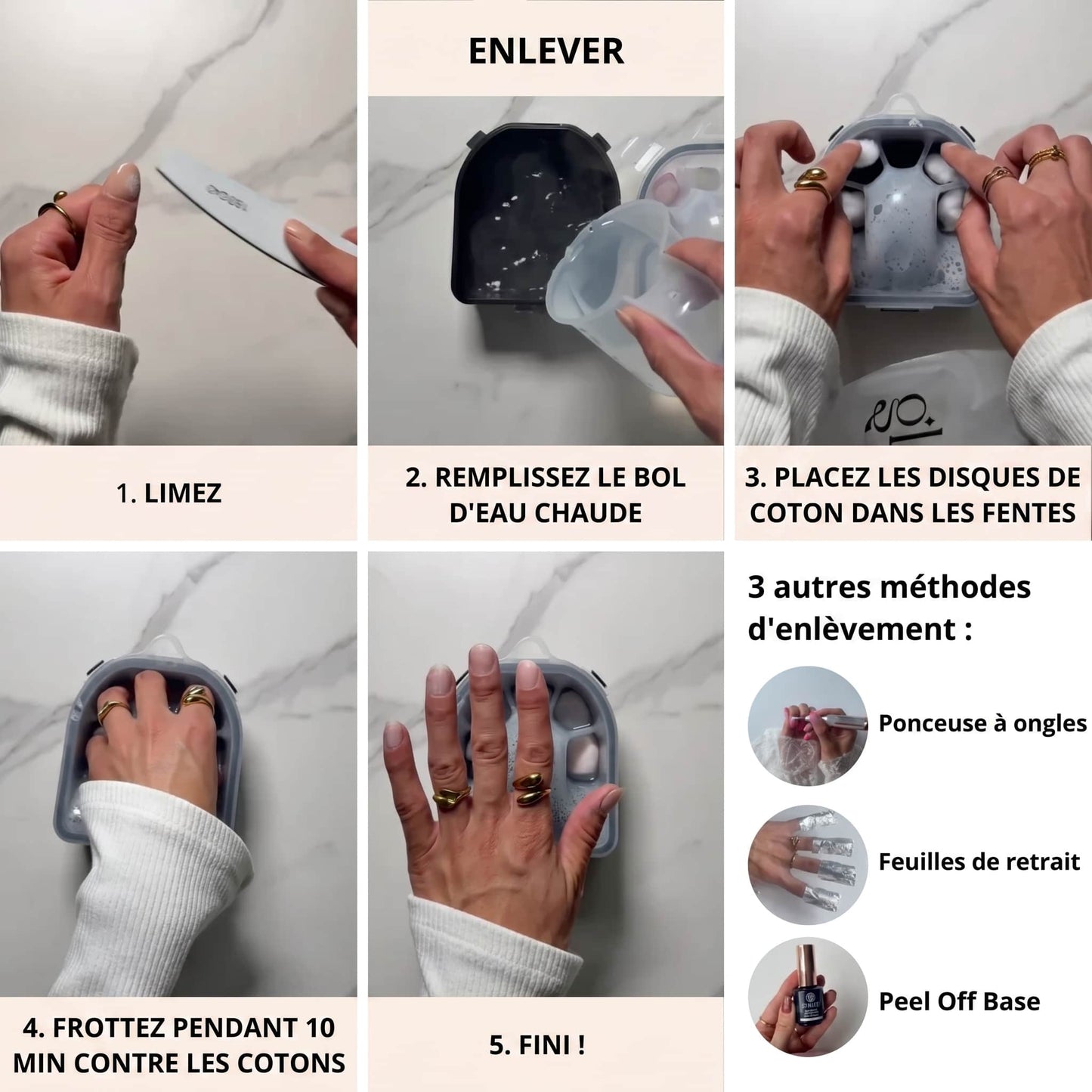JolyMe™ - Kit Manucure Tout-en-Un
