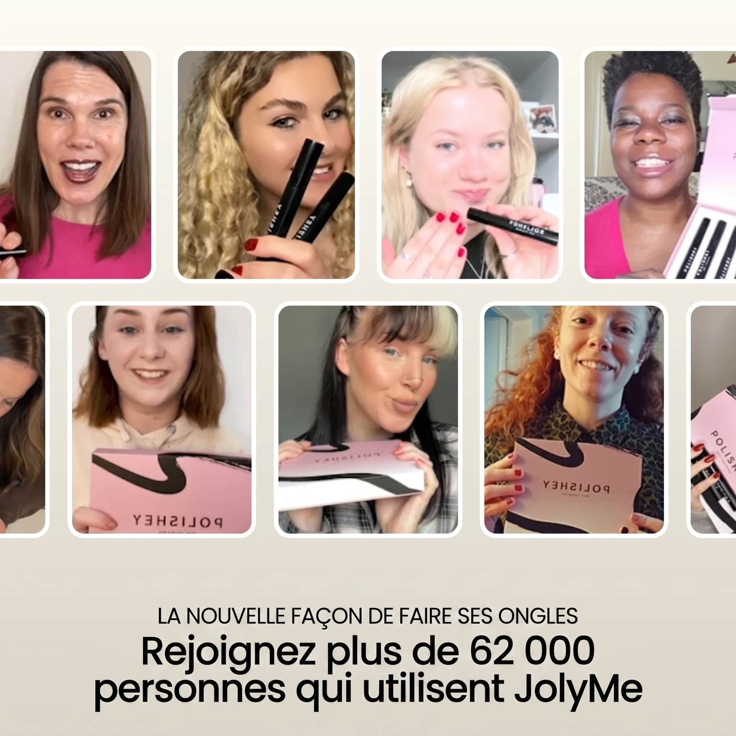 JolyMe™ - Pack de 5 Stylo Vernis