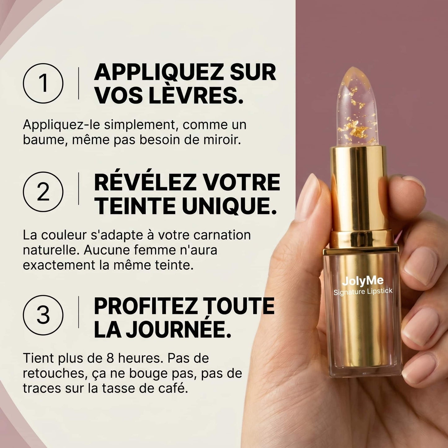 Rouge à Lèvres PH Adaptable JolyMe™