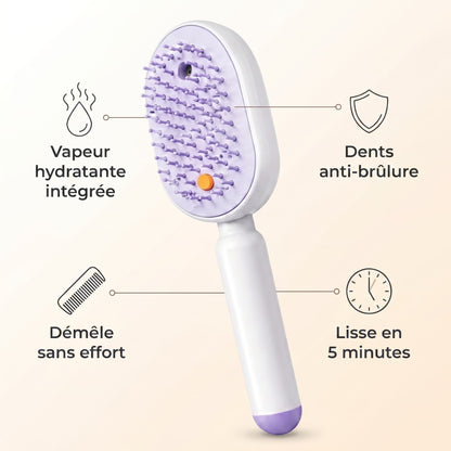 Brosse Lissante pour Cheveux Crépus